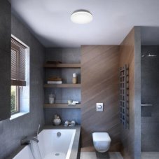 Rabalux 2698 Zenon stropné svietidlo LED D280mm 24W/2400lm 3000-4000-6000K IP54 biela