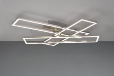 TRIO Reality R64423107 CORSO stropné svietidlo SMD LED 36W/4600lm 2700-6000K nikel matný, stmievateľné, diaľkový ovládač