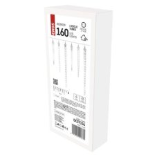 DCPC06 EMOS LED vianočná girlanda – 6x cencúľ, 3,6 m, IP44, studená biela