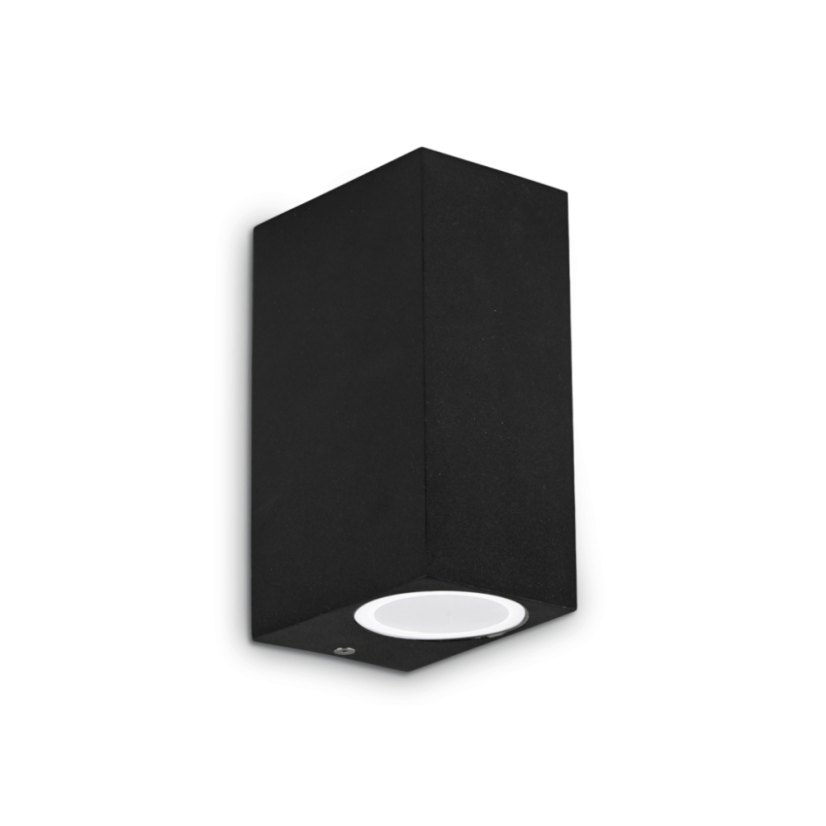 Exteriérové ​​nástěnné svítidlo Ideal lux 115344 UP AP2 NERO 2xG9 15W IP44