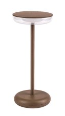 RABALUX 77089 Konin vonkajšie dekoratívne svietidlo/lampička LED V260mm 6W/60lm 3000K IP44 karamel, priehľadná