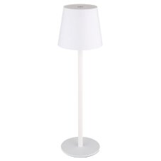 GLOBO 58438W VANNIE dotyková stolná lampička V360mm LED 3W/130lm 3000K IP44 biela, vrátane batérie CR18650 1800mAh 3,7V, USB-C kábel