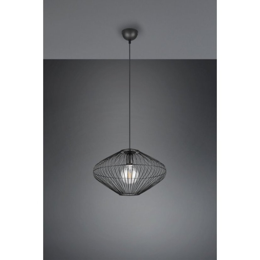 TRIO R30831032 COBAIN závesné svietidlo D380mm 1xE27 matná čierna