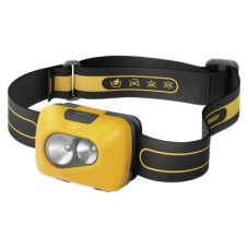GP P8582 LED čelovka 110lm 3× AAA IP43 žlto-šedá