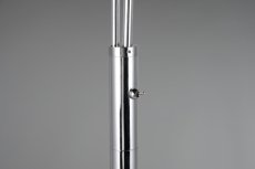 TRIO 416900306 PAXTON stojací lampa V2000mm 3xE27 chromová, průhledná duhová