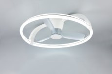 TRIO Reality R64262131 STOCKHOLM Stropné svietidlo s ventilátorom D730mm SMD LED 37W/4300lm 2700-6500K biela, diaľkový ovládač