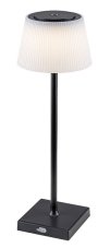 RABALUX 76010 Taena dotyková stolná lampička LED V380mm 4W/200lm 3000-5000K IP44 čierna, biela