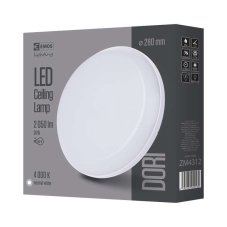 ZM4312 LED stropné svietidlo Dori 24W 2050lm IP54 4000K kruhové
