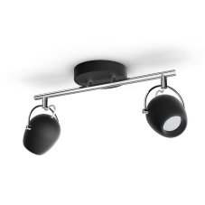 Philps 50612/30/P0 Rivano LED Spot 4,5W=800lm čierny 2700K