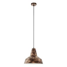 Eglo VINTAGE 49388 Závesné svietidlo SOMERTON medené E27 1X60W