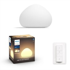 Philips Hue White Ambiance 8719514341395 Wellner stolná lampička D268mm 1xE27 +SWITCH 9,5W/806lm 2200-6500K biela bluetooth