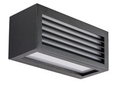 RABALUX 77100 Lublin venkovní nástěnné svítidlo LED 10W/480lm 4000K IP54 černá, bílá