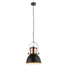 GLOBO 15282 KUTUM závesné svietidlo 1xE27 40W IP20 biela/chróm