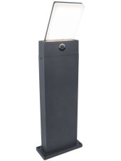 7289001118 LUTEC PANO záhradný LED stĺpik 17,5W 1300lm 3000-5000K s integrovaným CCT switchom tmavo šedá IP54