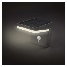 EMOS ZGK044S VEREA solární venkovní nástěnné svítidlo LED 154 × 107 × 130 4,4W 460lm 3000K IP44 se senzorem černá