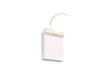 TRIO 245560131 ADOUR vonkajšie nástenné svietidlo SMD LED 7W/750lm 2300+3000+4000K IP44 biela matná