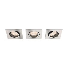 Philips 50403/17/PN myLiving Donegal zápustné svítidlo 3-set 3xGU10 nikl