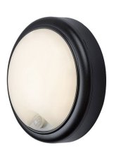 RABALUX 77028 Hitura exteriérové nástenné svietidlo LED 15W/1350lm 4000K IP54 čierna, biela, súmrakový a pohybový senzor