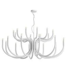 REDO 01-3235 LUXOR závesné svietidlo D1250mm LED 108W/8132lm 3000K biela, TRIAC