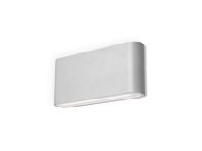 LED2 5234851 FLAT II vonkajšie nástenné svietidlo LED 2x5W/565lm 3000-4000-5700K IP65 biela