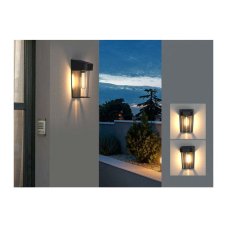 IMMAX 08498L TINY Vonkajšie solárne nástenné LED svietidlo so svetelným senzorom 0,33W 8lm 3000K IP44