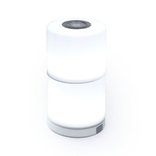 LUTEC CONNECTED 8506201331 NOMA exteriérové stolné svietidlo LED 2x2,3W 2x150lm 2700-6500K+RGB IP44 biela USB