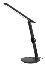 RABALUX 74198 Isak stolové svietidlo LED 9W/570lm 3000+4000+6500K čierna, biela, USB port, bezdrôtové nabíjanie