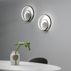 Ideal Lux 269399 OZ nástenné svietidlo LED 30W/3000lm 3000K čierna