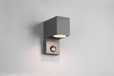 TRIO 214269142 ROYA exteriérové nástěnné svítidlo se senzorem 1xGU10 IP44 antracit