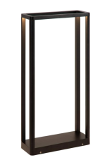 LUCIDE 15810/09/30 NARVIK vonkajšie stojanové svietidlo/stĺpik LED V500mm 9,2W/270lm 3000K IP65 čierna