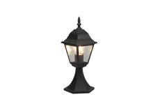 TRIO 505760132 LIVENZA vonkajšie stojanové svietidlo/stĺpik V390mm 1xE27 IP44 čierna matná