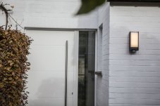 LUTEC 5193002118 QUBO nástenné LED svietidlo 14W 3000K IP54 tmavá šedá so senzorom