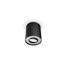 Philips Hue White Ambiance 8720169319998 Pillar povrchové bodové svietidlo D103mm 1xGU10 4,2W/400lm 2200-6500K čierna bluetooth