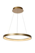 LUCIDE 46403/48/02 VIDAL závěsné svítidlo D580mm LED 48W/2987lm 2700K mosazná