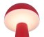 TRIO Reality R57716110 FUNGO vonkajšia stolná lampa SMD LED V310mm 2W/200lm 3000+4000+6500K IP54 červená, čierna, nabíjateľná batéria, USB-C port, nabíjacia stanica