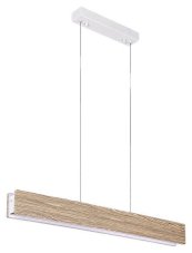 RABALUX 3091 Cinnamon závesné svietidlo LED 34W/1770lm 3000K drevo, biela
