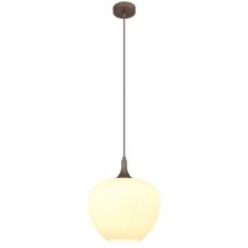 GLOBO 15548H1C MAXY závěsné svítidlo D290mm 1xE27 kávová, bílá
