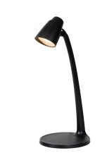 LUCIDE 18660/05/30 LUDO stolové svietidlo LED 4,5W/350lm 3000K čierna