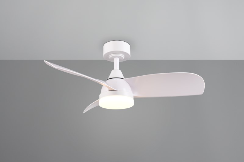 TRIO Reality R62732131 HELSINKI Stropný ventilátor s osvetlením D900mm SMD LED 20W/2500lm 2700-6000K biela, diaľkový ovládač