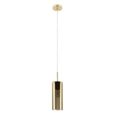 Eglo 98696 SELVINO Závěsné svítidlo D100mm E27 1X15W matný nikl, zlatá