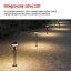EMOS ZGJ0B4S TERION solární venkovní stojanové svítidlo/sloupek LED 125 × 125 × 500 2W 200lm 3000K IP44 se senzorem antracit