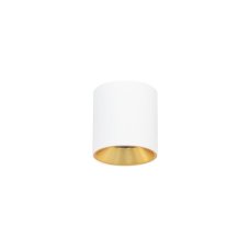 ITALUXCLN-6677-75-WH-GD-3K Altisma povrchové bodové svietidlo LED D75mm 10W/1100lm 3000K biela, zlatá
