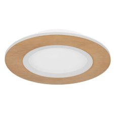 GLOBO 41767R CLAY stropné svietidlo D300mm LED 23,4W/1370lm 2700-6500K biela, imitácia dreva