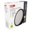 Emos ZM5333 LED NEXXO stropní/nástěnné přisazené klasické svítidlo kruh průměr 170 × 42 mm 12,5W 1100lm 3000/3500/4000K černá