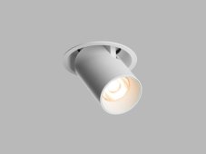 LED2 2252641 HIDE zápustné bodové svítidlo nastaviteľné LED D100mm 10-20W/900-1800lm 4000K bílá