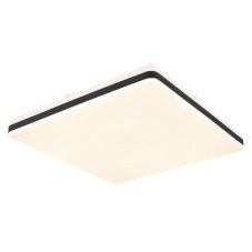 GLOBO SMART LIGHT 48025OBSH ULLY stropné svietidlo LED 485x485mm 24W/1400lm 2700-6500K biela, čierna, diaľkový ovládač