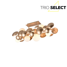 TRIO SELECT 617400879 BUBBLE stropné svietidlo 8xG9 zlatá, biela
