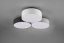 TRIO 621910317 LUGANO stropné svietidlo LED D645mm 38W/4200lm 3000K biela, šedá, čierna, switchdimmer