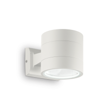 Exteriérové ​​nástěnné svítidlo Ideal lux 144283 SNIF ROUND AP1 BIANCO 1xG9 40W bílá IP54