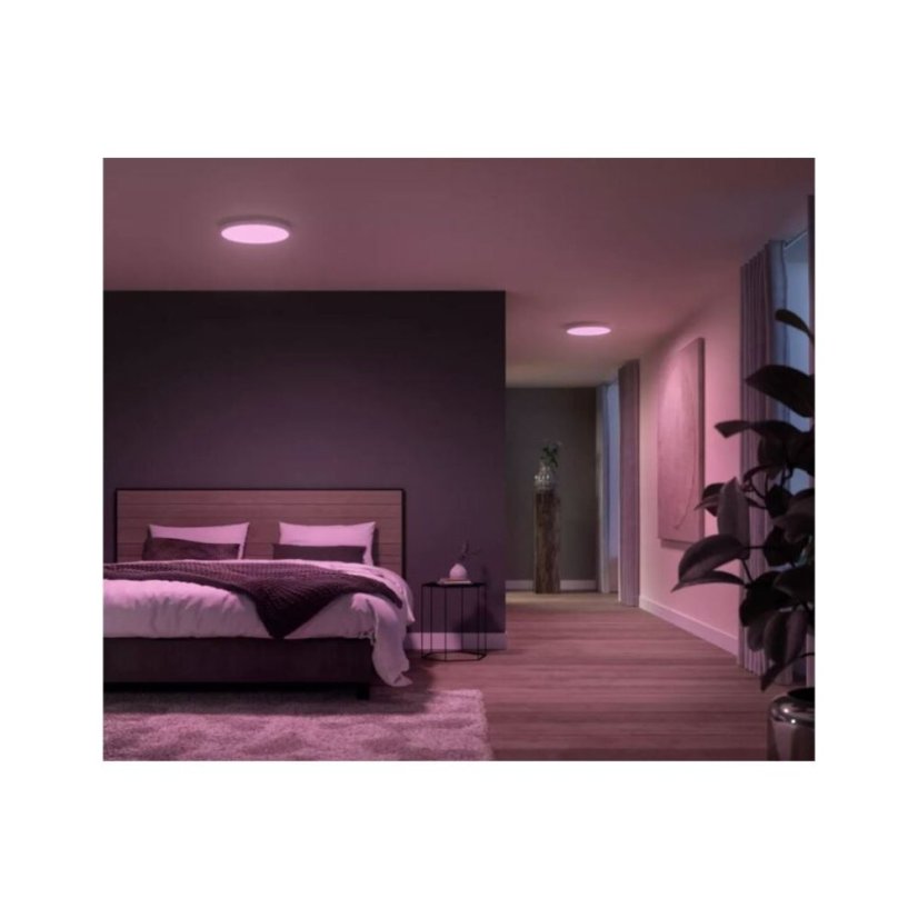 8720169159198 Philips HUE Surimu stropní panel RD D395mm 40W/2850lm 2000-6500K+RGB bílá